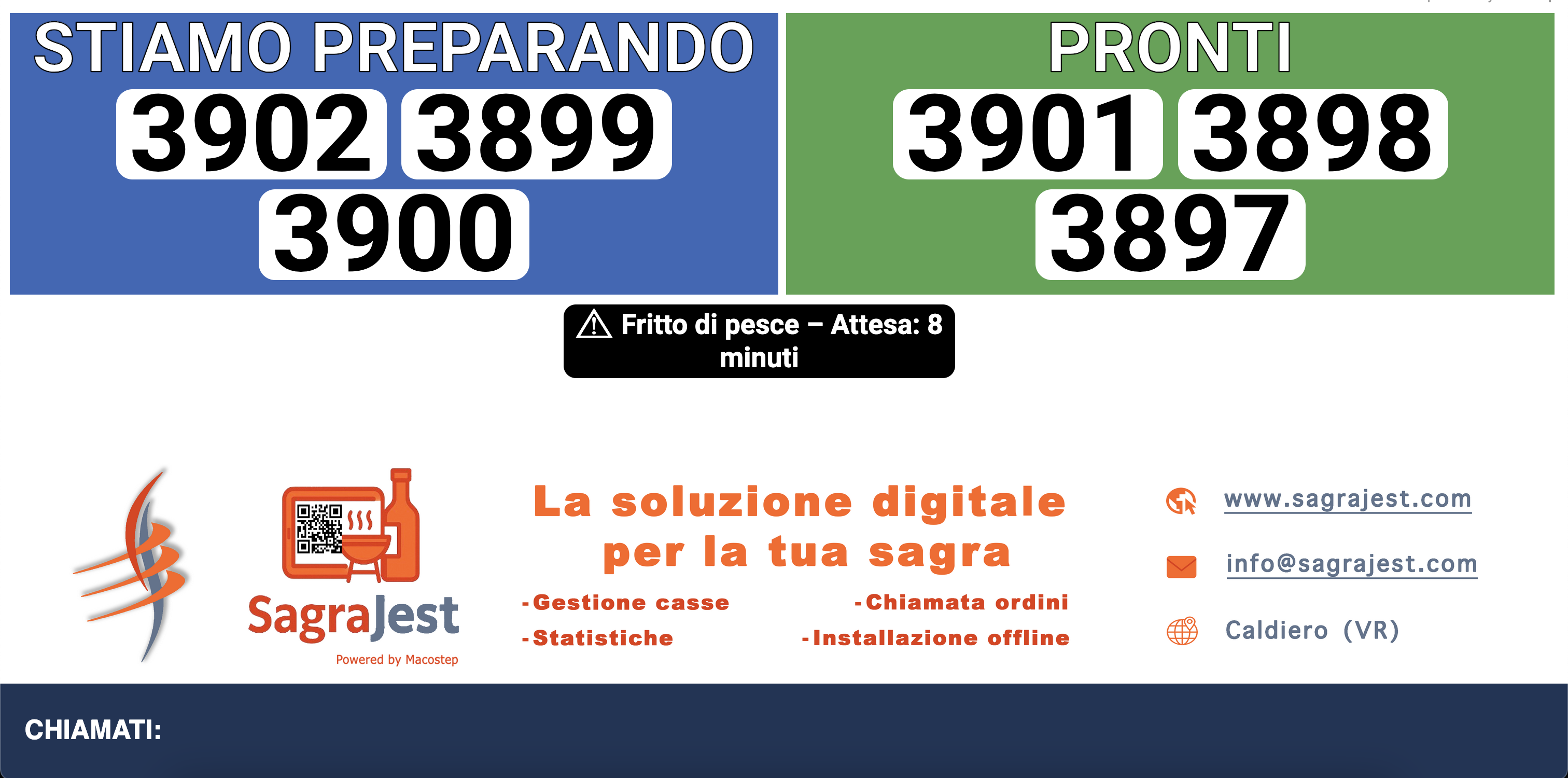 Ordine pronto per la consegna